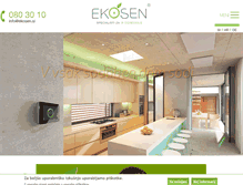 Tablet Screenshot of ekosen.si